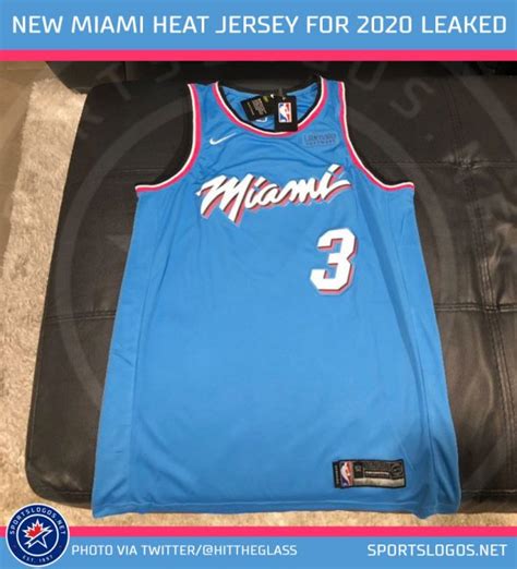 Miami Heat Vice Jersey Blue Dwyane Wade 3 Miami Heat 2019 20 Vice