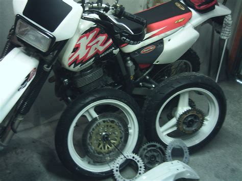 Free fedex 2 day shipping!!! Honda XR 400 with supermoto wheels