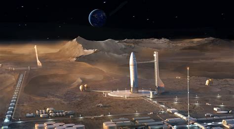 Lunar Mining Colony By Jort Van Welbergen Human Mars