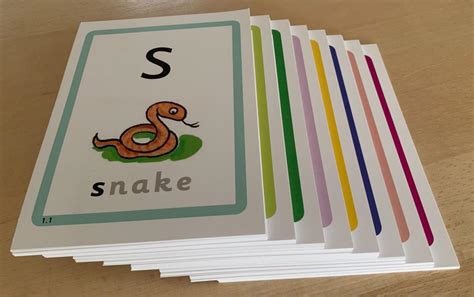 A5 Flash Cards 1 Pack Phonics Intervention