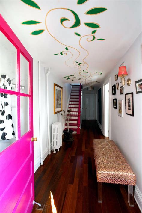 Use of textured laminates, paints, glass etc. Creative Design Corridor | Interior Design Ideas - Ofdesign