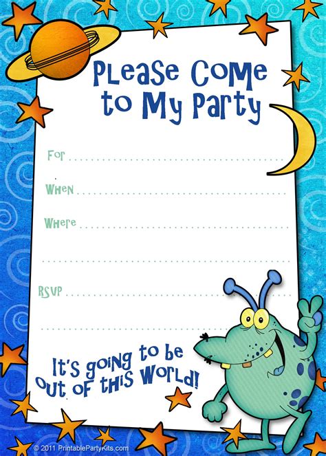 Is your birthday coming up soon and you are preparing birthday party invitation letter samples. Free Printable Childrens Party Invitations