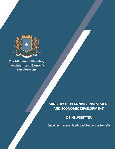 Ministry Of Planning 1st Quarter Newsletter Ministry Of Planning