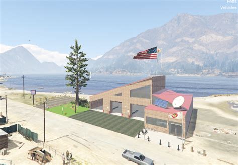 Sandy Shores Fire Station 3 Bays Single Story Fivem Ready