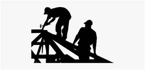 Construction Worker Silhouette Png Vector Black And Silhouette Of