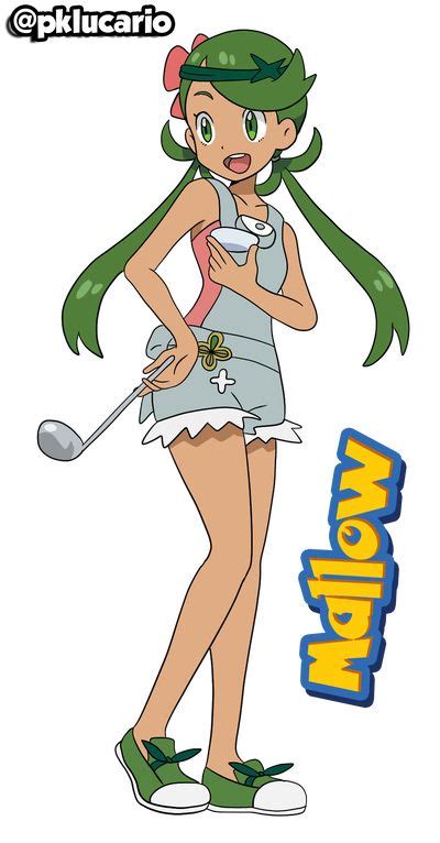 Mallow Anime Pokemon Sun And Moon By
