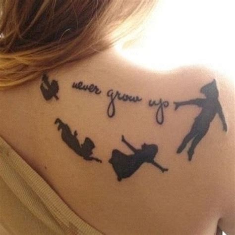 See more ideas about peter pan, peter pan silhouette, peter pan tattoo. Peter Pan quote tattoo | Disney | Pinterest | The ...