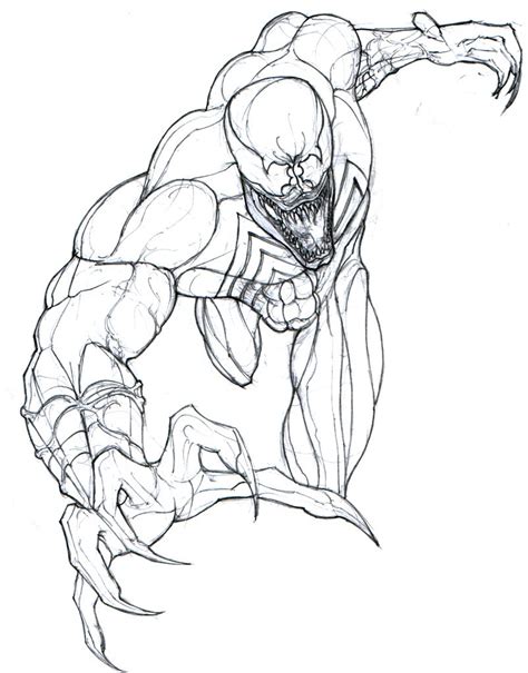 Venom Spider-Man Coloring Pages | Avengers coloring pages, Spiderman