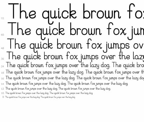 Nelson handwriting provides a clear, practical framework for implementing and developing a whole. Pre Cursive Family - Fonts.com