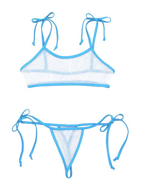 women s micro bikini sheer see through mesh g string swimsuit bra crop 18760 the best porn website