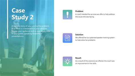 Case Study Powerpoint Template Free
