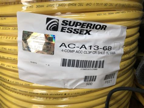 Access Control Banana Peel Copper Cable 184226222224 Etl