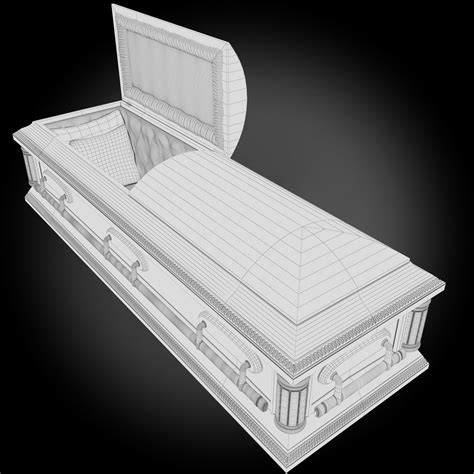 High Def Classic Coffin Roman 3d Model Cgtrader