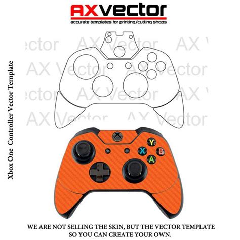 Xbox one controller outline vector template. Xbox One Controller Vector Template | Xbox, Xbox one, Xbox ...