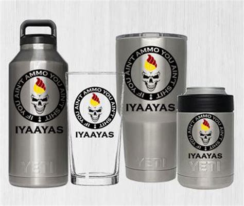 Iyaayas Ammo Skull Pisspot Air Force Svg Png  Digital Etsy Uk