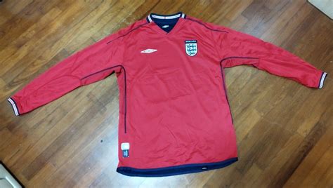 Retro Jersey England 2002 World Cup Away Reversible Jersey 2 In 1