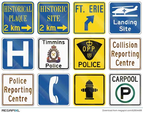 Guide Road Signs