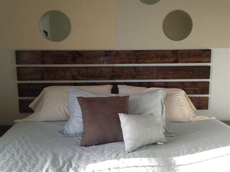 Diy Headboard Was Super Easy Headboard Diy Easy Simple Headboard