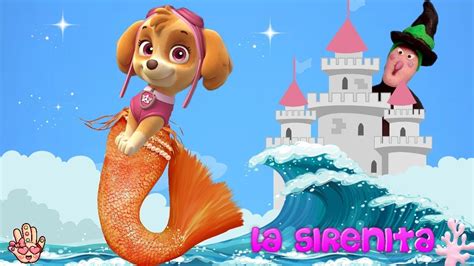 Cuento de la SIRENITA Ariel / Patrulla Canina Cuentos ...