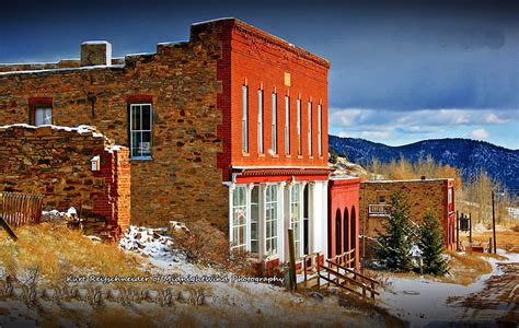 Colorado Ghost Townnevadaville Dusty Boardwalks Of The Unknown