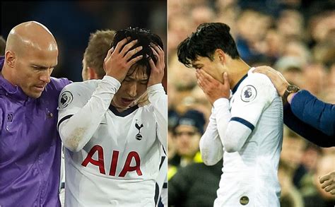 Son Heung Min Spurs Forward Potentially Out For The Season With
