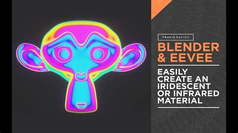 Blender And Eevee Easily Create An Iridescent Or Infrared Material