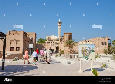 The Al Bastakiya Historic Quarter Bur Dubai Uae Stock Photo Alamy