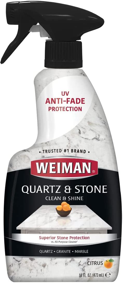 Weiman Citrus Scent Quartz And Stone Clean And Shine Spray Shop Metal