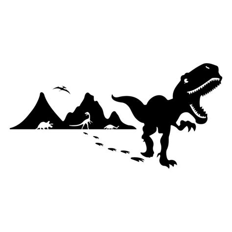 Dinosaurs T-Rex graphics design SVG DXF EPS by vectordesign on Zibbet