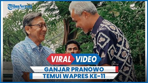 Seusai JK Ganjar Pranowo Temui Wapres Ke Boediono Di Jakarta YouTube