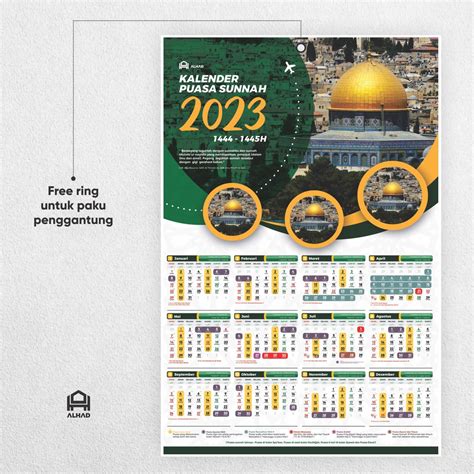 Jual Kalender Puasa 2023 I Komplit I Ukuran A3 I A05 Shopee Indonesia