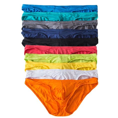 Wholesale Sexy Mens Underwear Modal Briefs Shorts Soft Bulge Pouch Underpants Slip Homme Men S