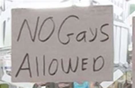 no gays allowed tennessee store owner puts sign back up after scotus ruling