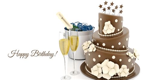 Choose one of our delicious selections below, or shop our entire bakery with the menu above. Champagne and chocolate cake - Happy birthday