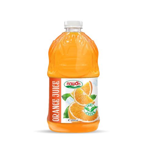 Orange Juice Drink 2l Packing 24 Bottles Carton