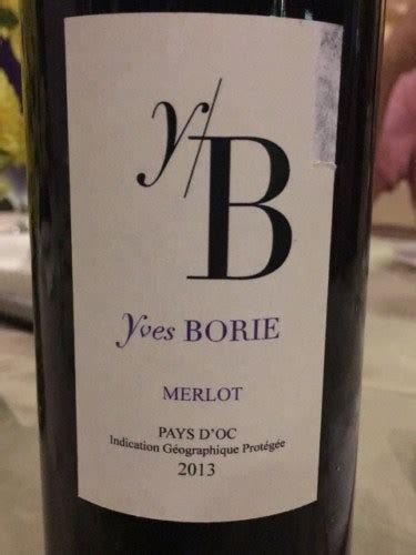 Yves Borie Merlot Vivino US