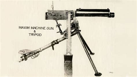 Americas First Hiram Maxims Heavy Machine Gun An Official Journal