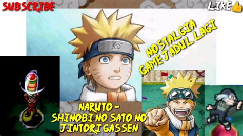 Nostalgia Game Naruto Ps1 Naruto Shinobi No Sato No Jintori Kassen