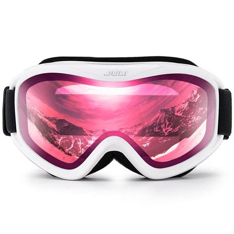 Ski Gogglessnow Sports Snowboard Goggles With Anti Fog Uv Protection Double Lens For Men Women