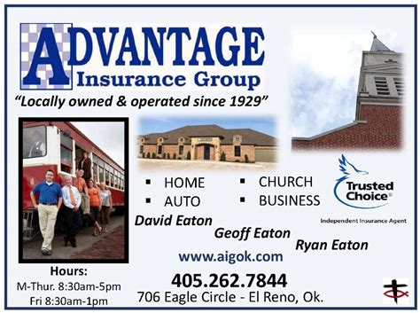 1993 is a national marketing organization made up of fiercely independent brokerage general agencies committed to building infrastructure. Advantage Insurance Group | Christian Business Referral ...