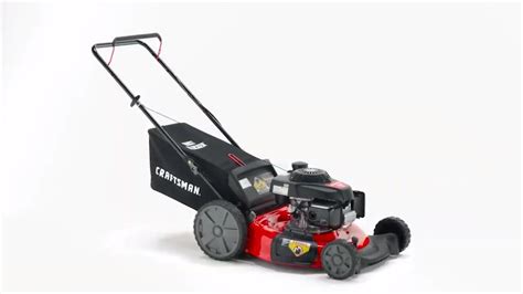 Craftsman M140 160 Cc 21 In Gas Push Lawn Mower Youtube