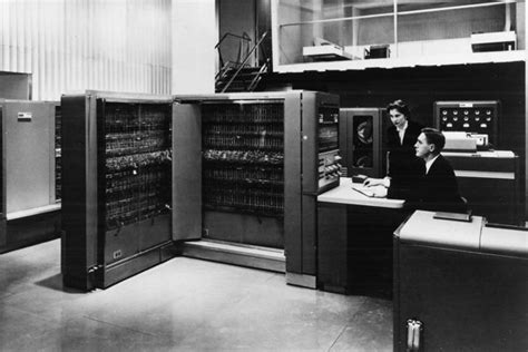 In This 1954 Photo Provided By Ibm The Companys “electronic Brain
