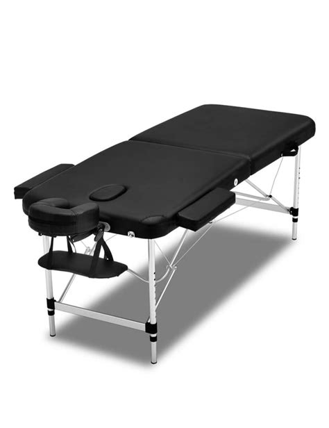 Zenses 55cm Portable Aluminium Massage Table 2 Fold Massage Bed Beauty Bed Rivers Australia