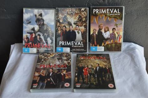Dvd Tv Series Primeval Seasons 1 2 3 4 And 5 Pal Region 4 Cds
