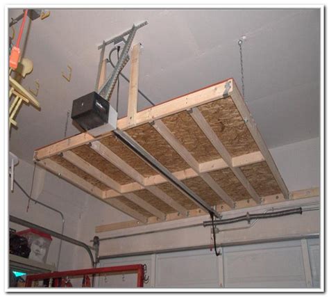 These were purchased in ten foot lengths from genius design! Top 20 Diy Overhead Garage Storage Pulley System - Best ...