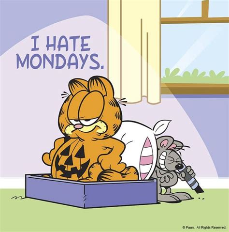 Especially The Monday Before Halloween Garfield The Cat Pinterest