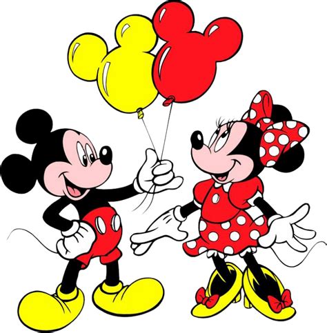 Mickey And Minnie Mouse Png