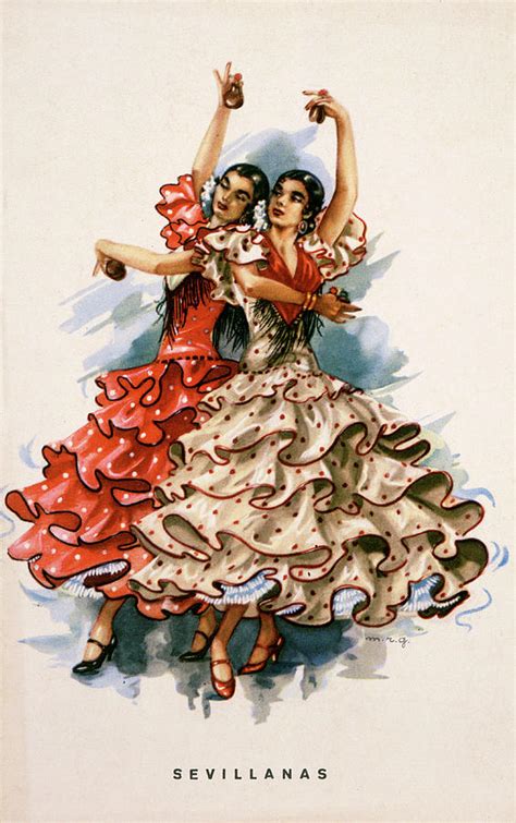 How To Draw A Flamenco Dancer Easy Flamenco Dancer Drawing At