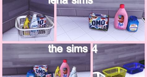 Sims 4 Ccs The Best Laundry Clutter By Lenasims