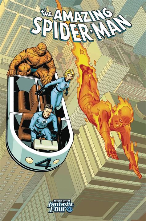 The Amazing Spider Man Vol 5 4 Fantastic Four Variant Cover By Chris